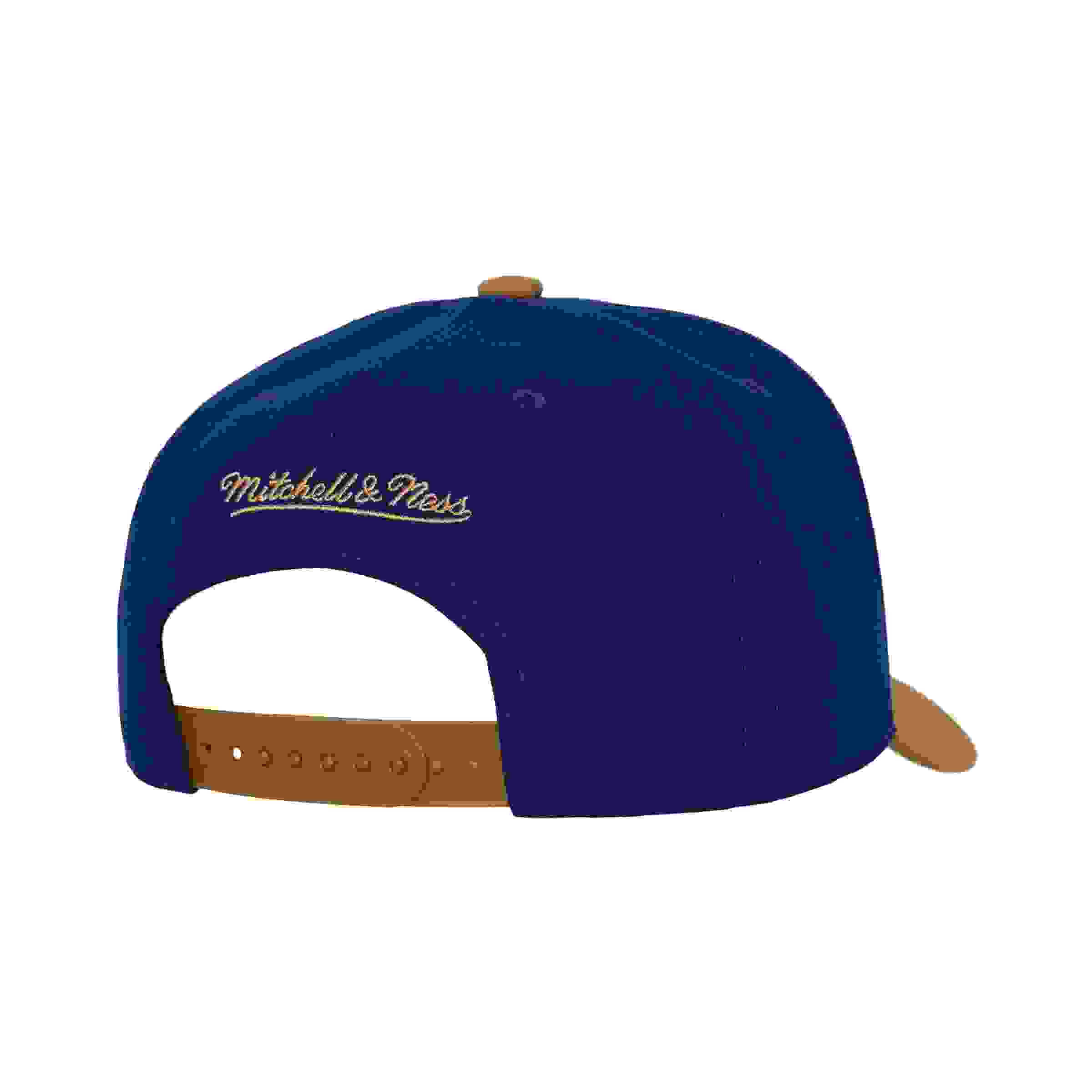 Mitchell & Ness Los Angeles Dodgers Side Script Royal Snapback Hat